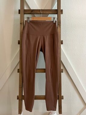 Varley High-Rise Chocolate Brown Leggings